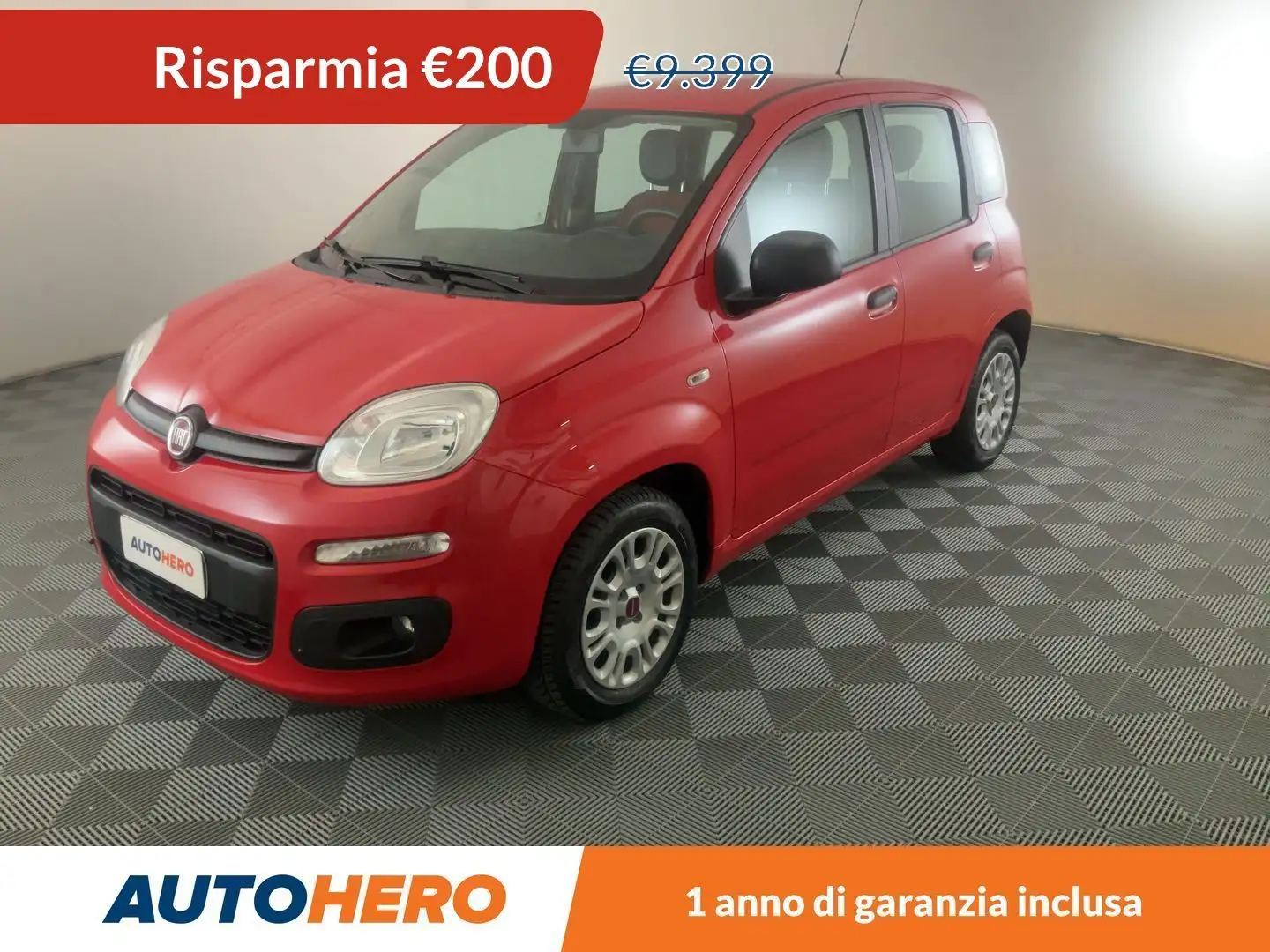 Fiat Panda 1.2 Easy Rosso - 1