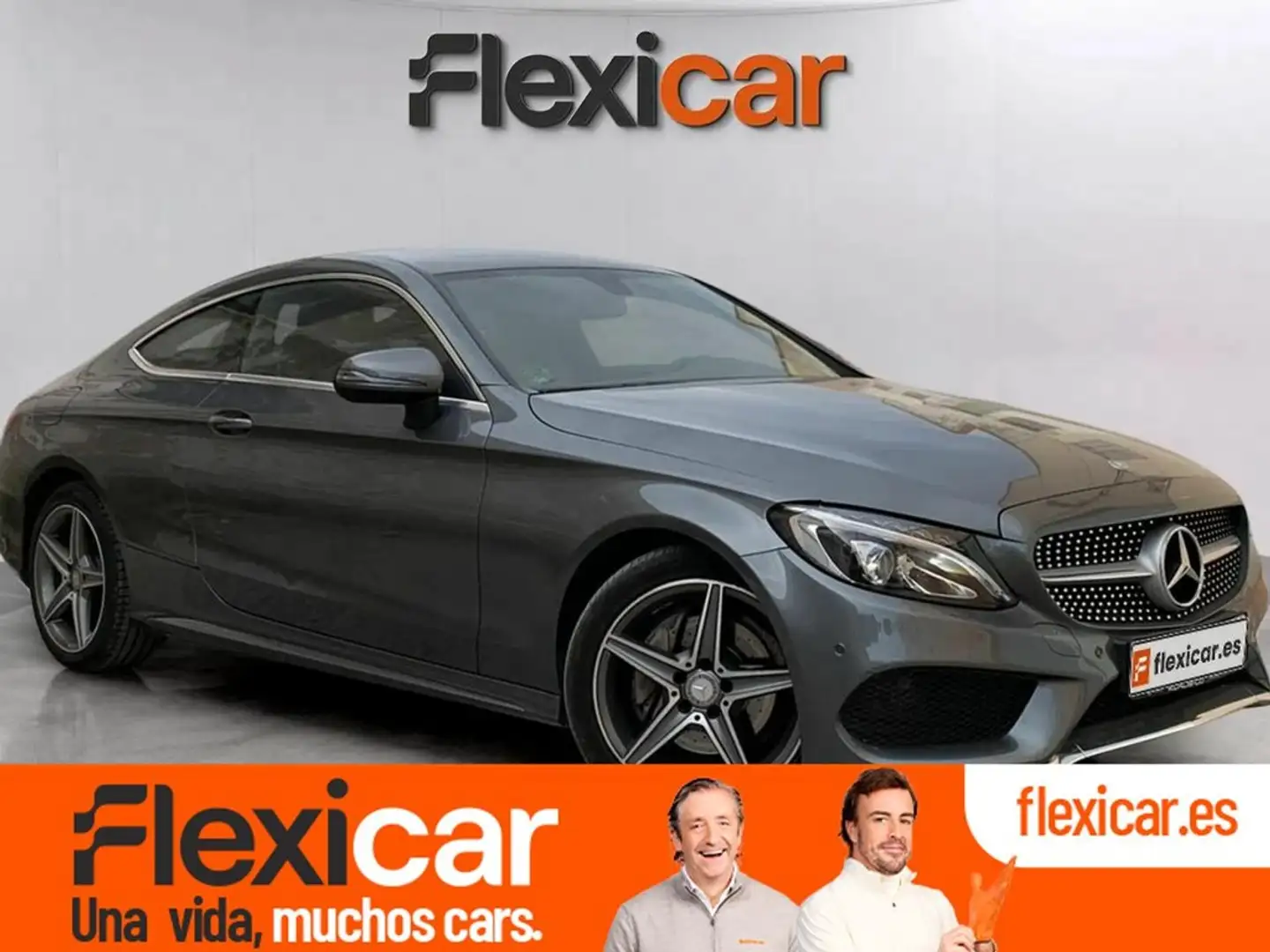 Mercedes-Benz C 220 Coupé d AMG Line Gris - 1