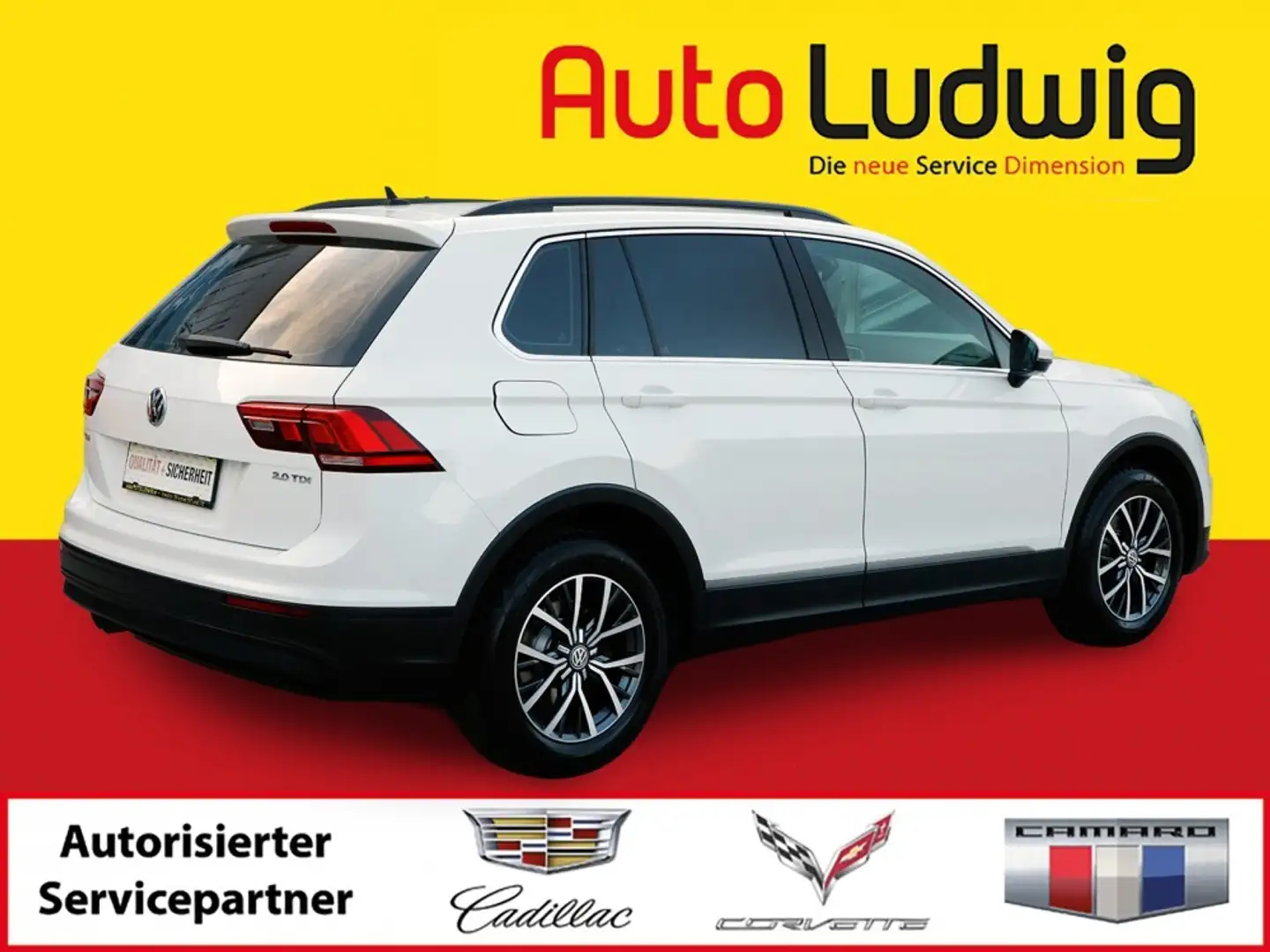 Volkswagen Tiguan 2,0TDI SCR Comfortline DSG*VIRTUAL*NAVI*PDC*SHZ... Weiß - 2