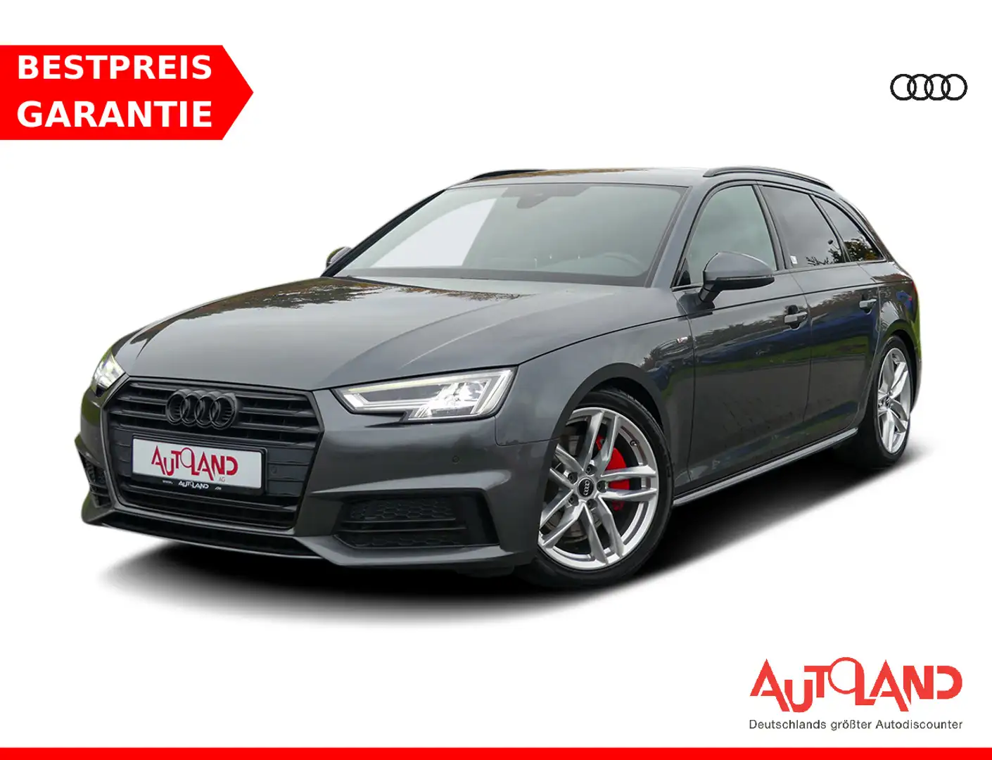 Audi A4 Avant 2.0 TDI sport ultra Navi Kamera AHK LED Gris - 1