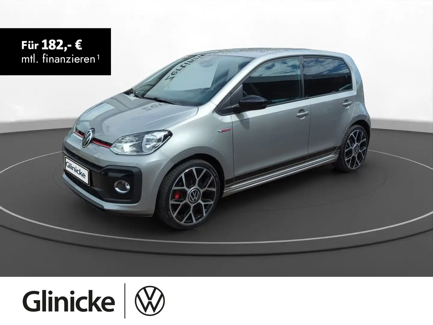Volkswagen up! 1.0 TSI GTI SiHz Klima beats Srebrny - 1