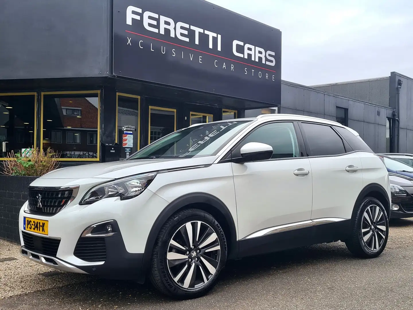 Peugeot 3008 1.6 BLUE-HDI GT-Line PANODAK SPORTLEDER 19 INCH-LM Wit - 1