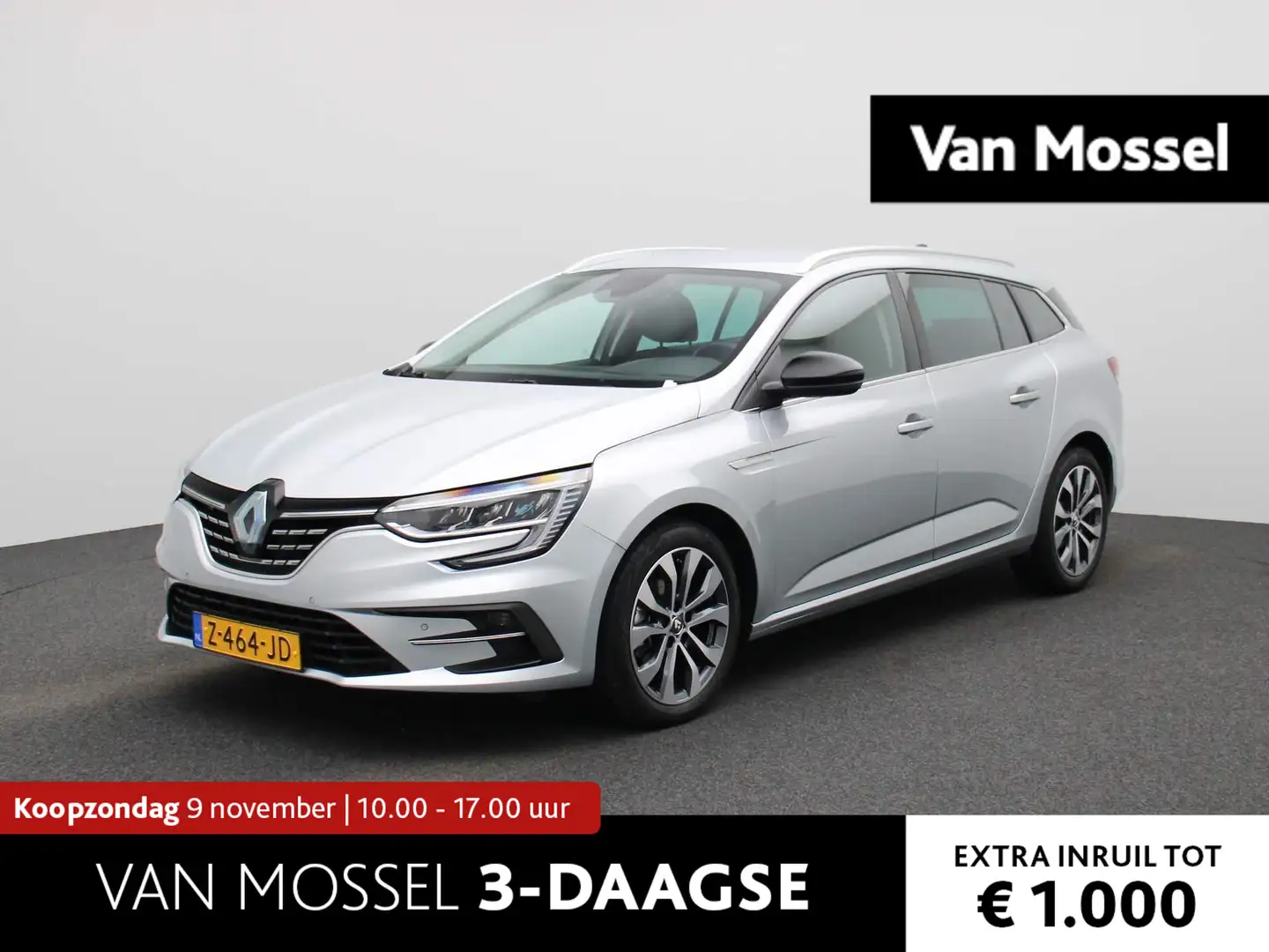 Renault Megane Estate 1.3 TCe 140 Techno Navigatie / Climate Cont Gris - 1