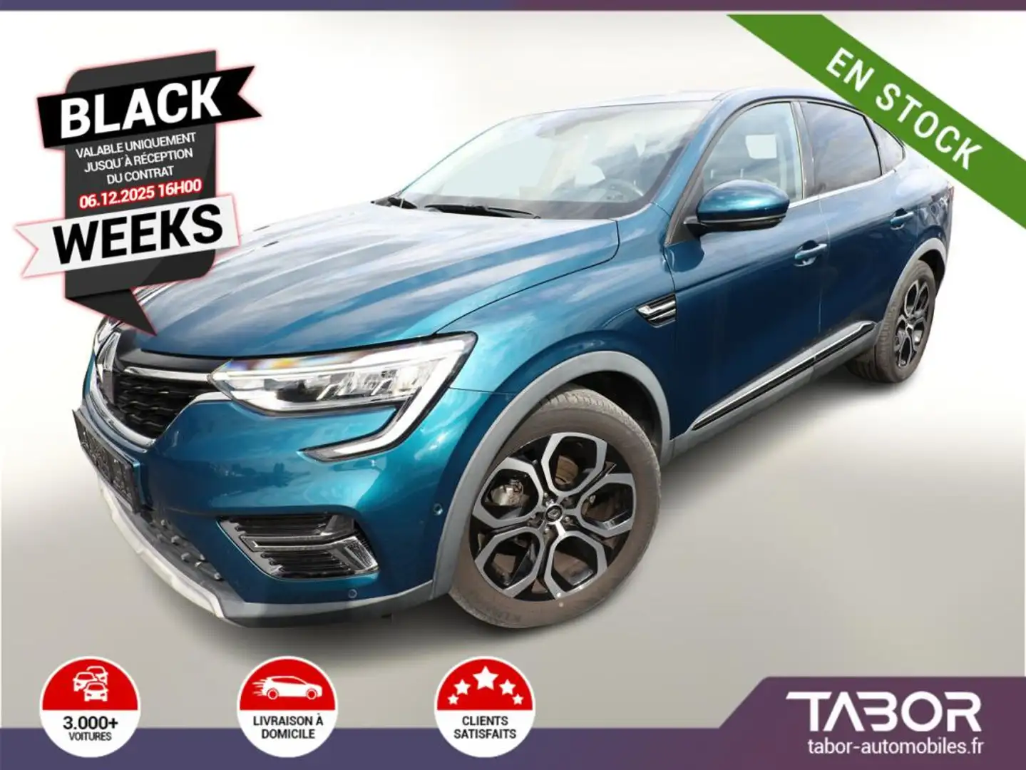 Renault Arkana TCe 140 EDC Intens sieges chauff Bleu - 1