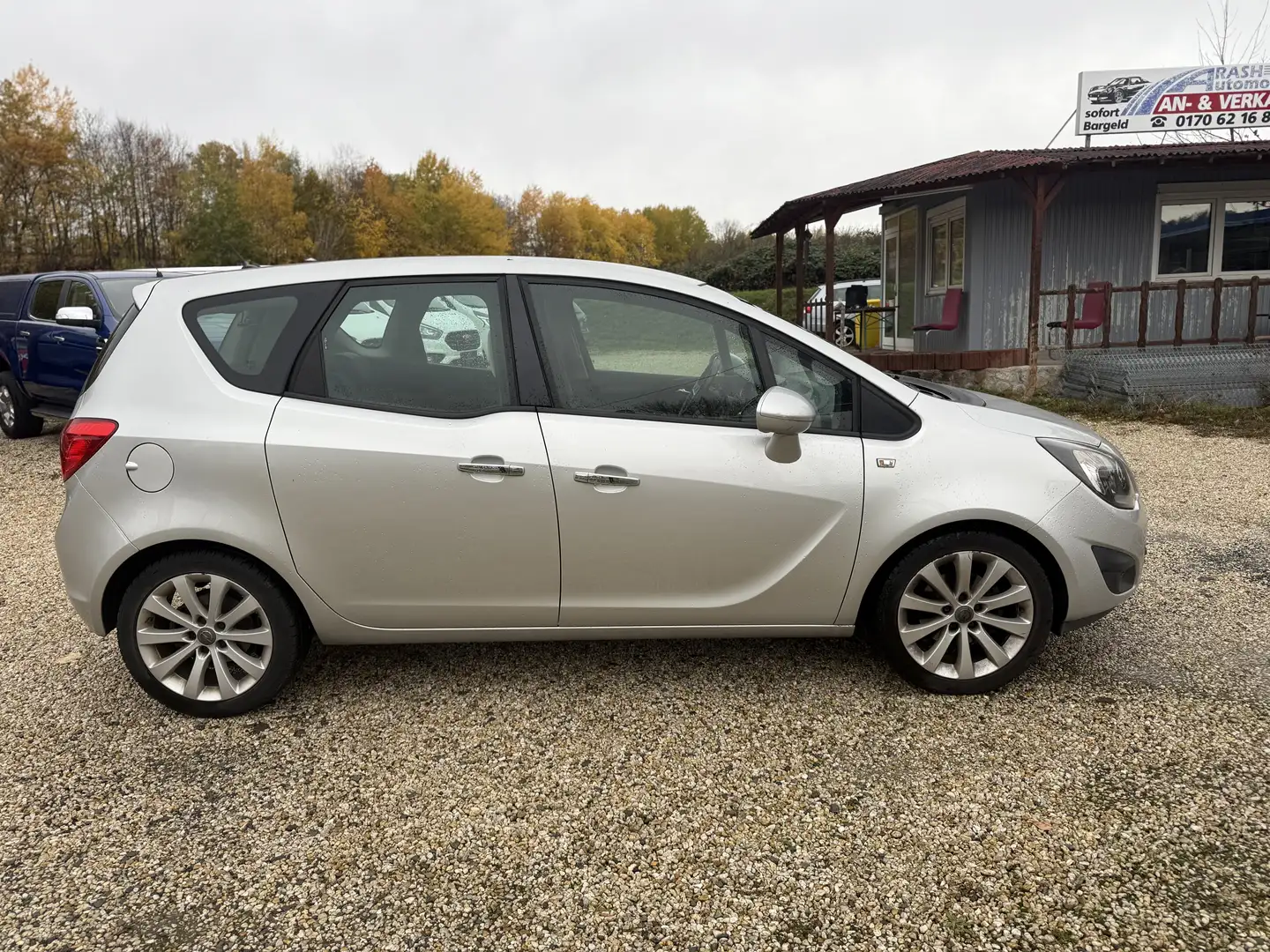 Opel Meriva Meriva 1.4 TÜV / Service Neue Plateado - 2