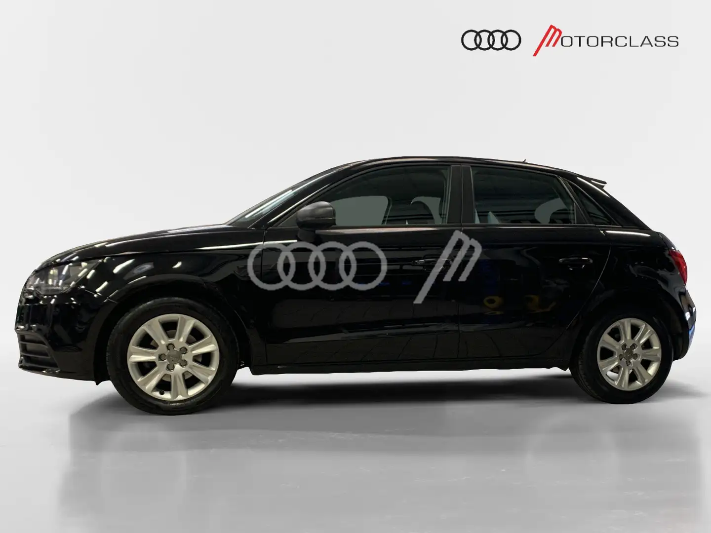 Audi A1 sportback 1.6 tdi 90cv attraction Nero - 2