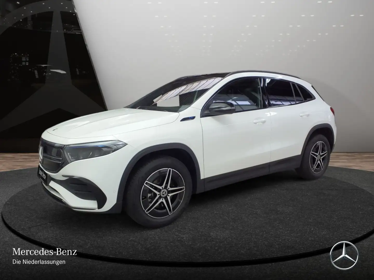 Mercedes-Benz EQA 250 AMG+NIGHT+ADVANCED+PANO+KAMERA+SPUR Weiß - 2