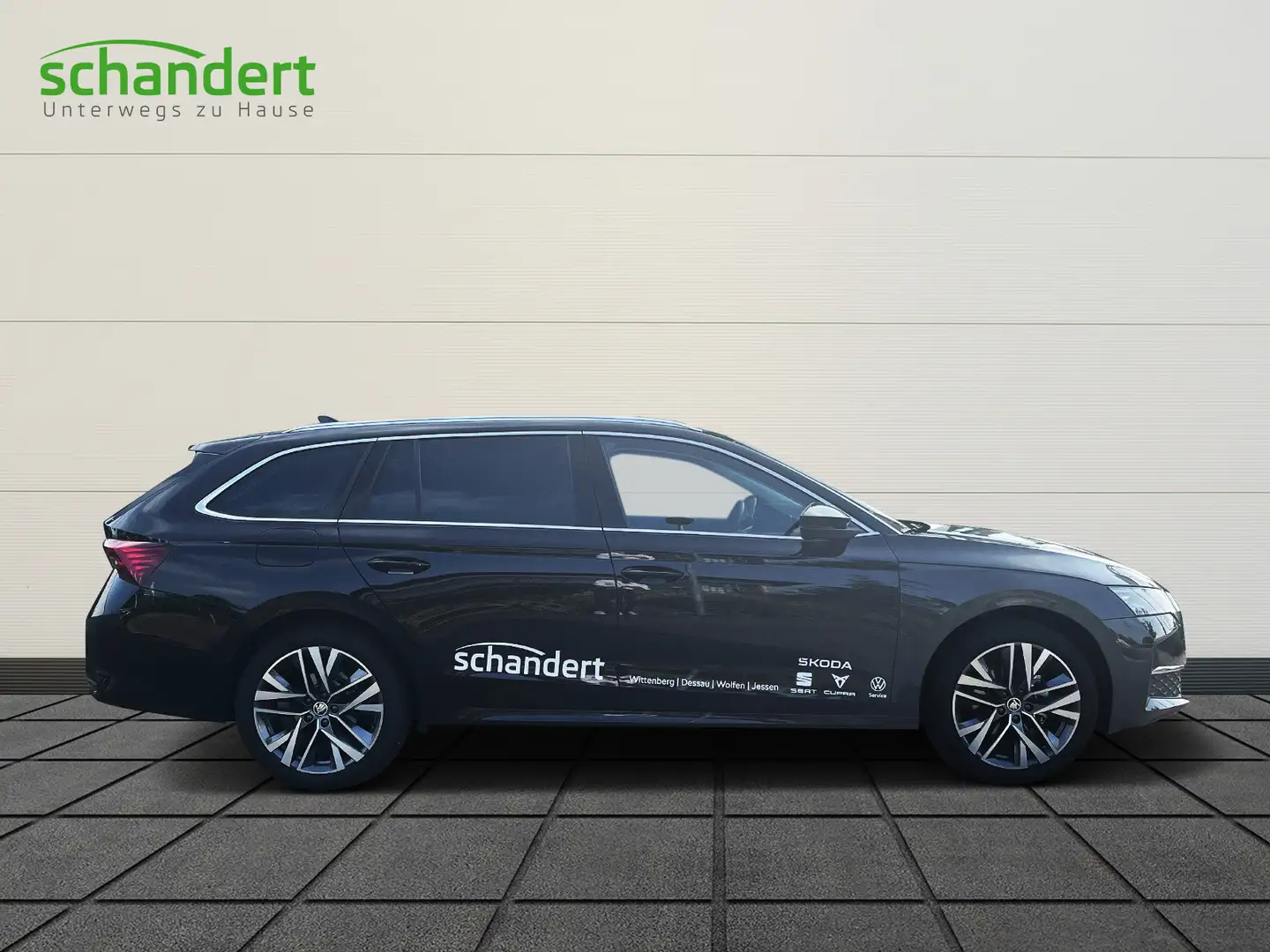 Skoda Octavia Combi 1.5 TSI Exclusive LED Navi Klimaautomatik Noir - 2