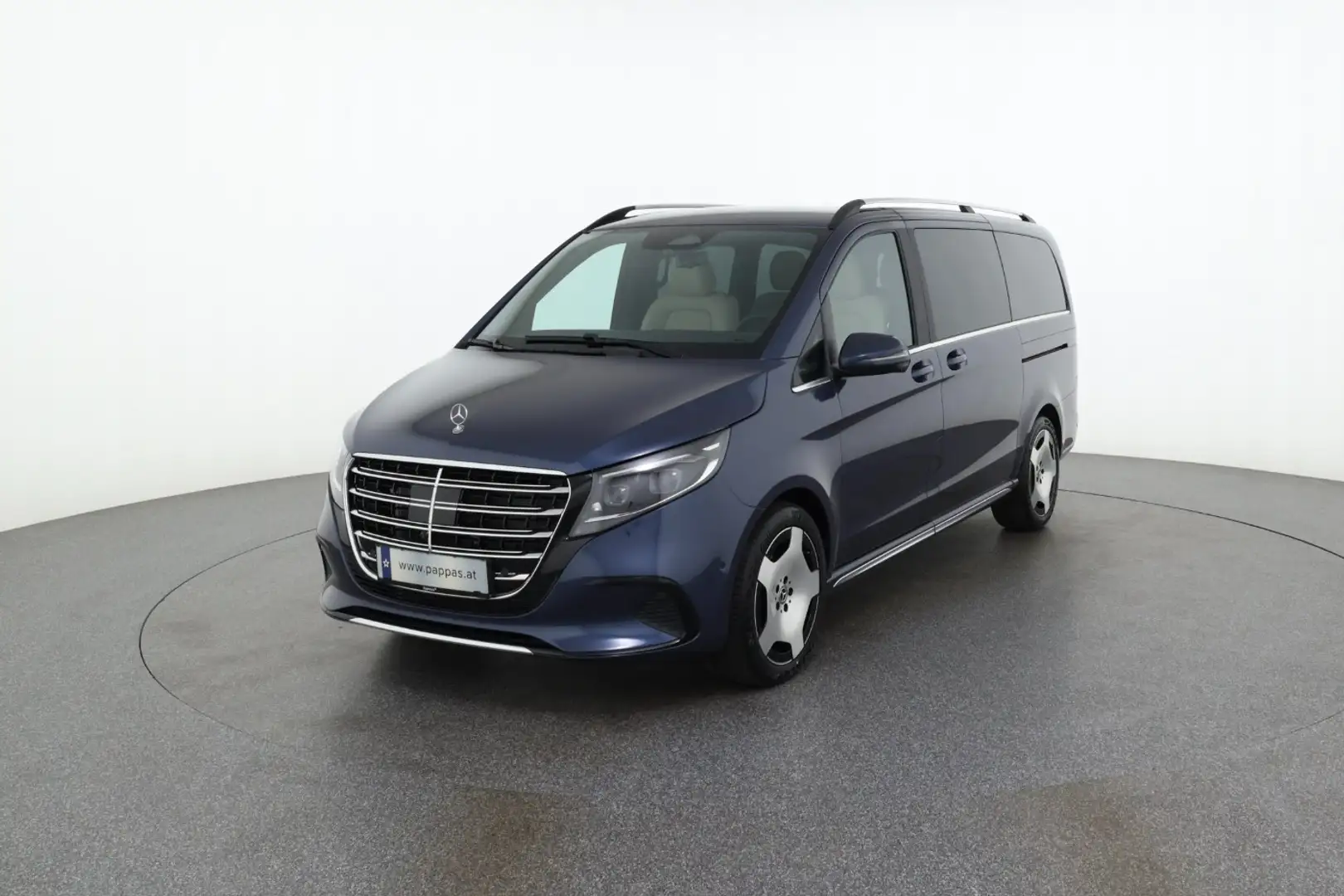 Mercedes-Benz V 300 d 4MATIC EXCLUSIVE Lang AHK 2,5t 6 Sitze Blau - 1