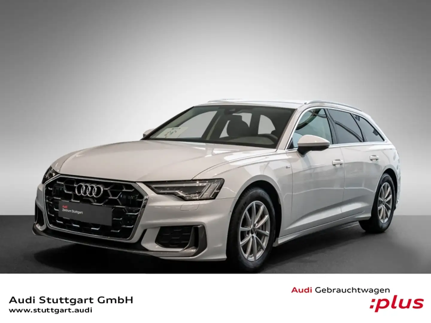 Audi A6 Avant S line 40 TDI S tronic AHK 19'' ACC SHZ Weiß - 1