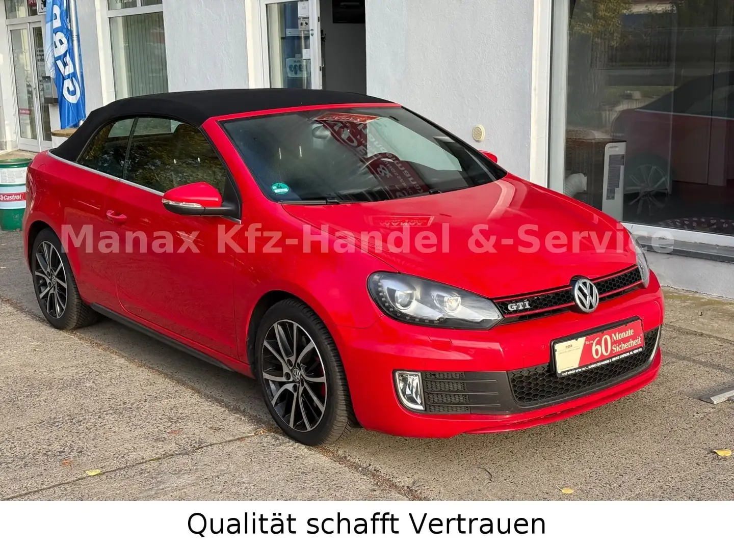 Volkswagen Golf VI Cabriolet GTI Rouge - 1