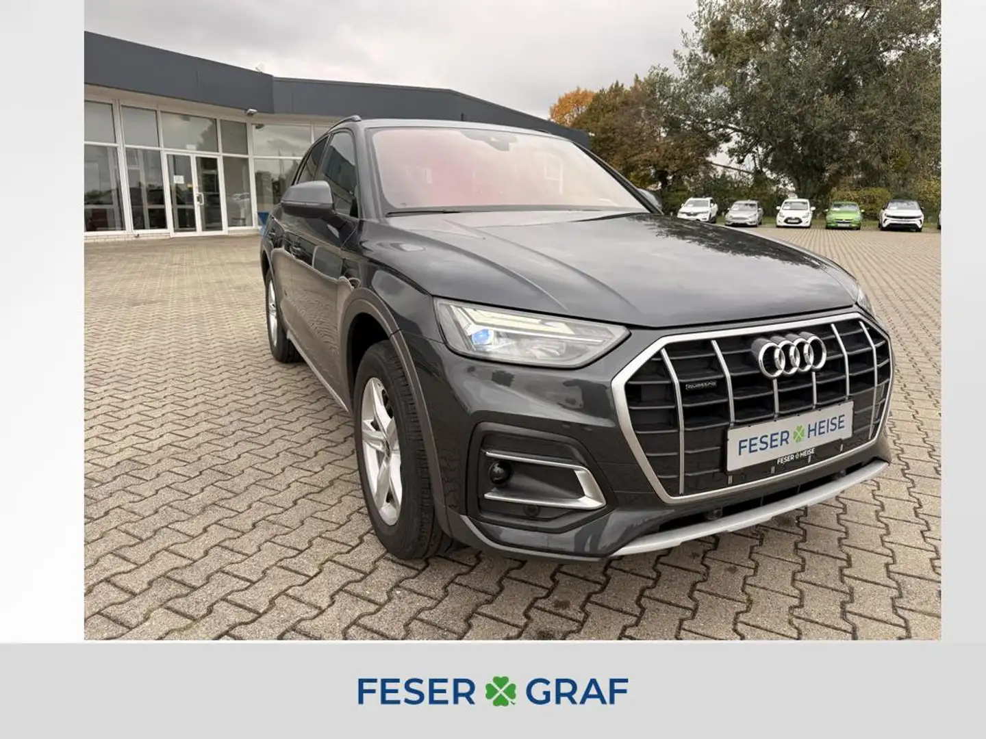 Audi Q5 40 2.0 TDI quattro MatrixOLED*SHZ*Pano*OffroadStyl Gris - 1