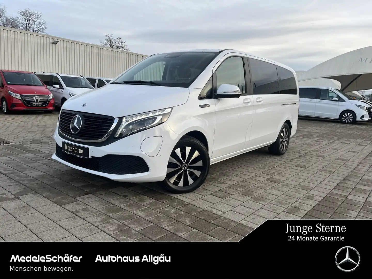 Mercedes-Benz EQV 300 EQV 300 L LED TISCH 7 SITZE EL TÜREN BURMESTER Weiß - 1
