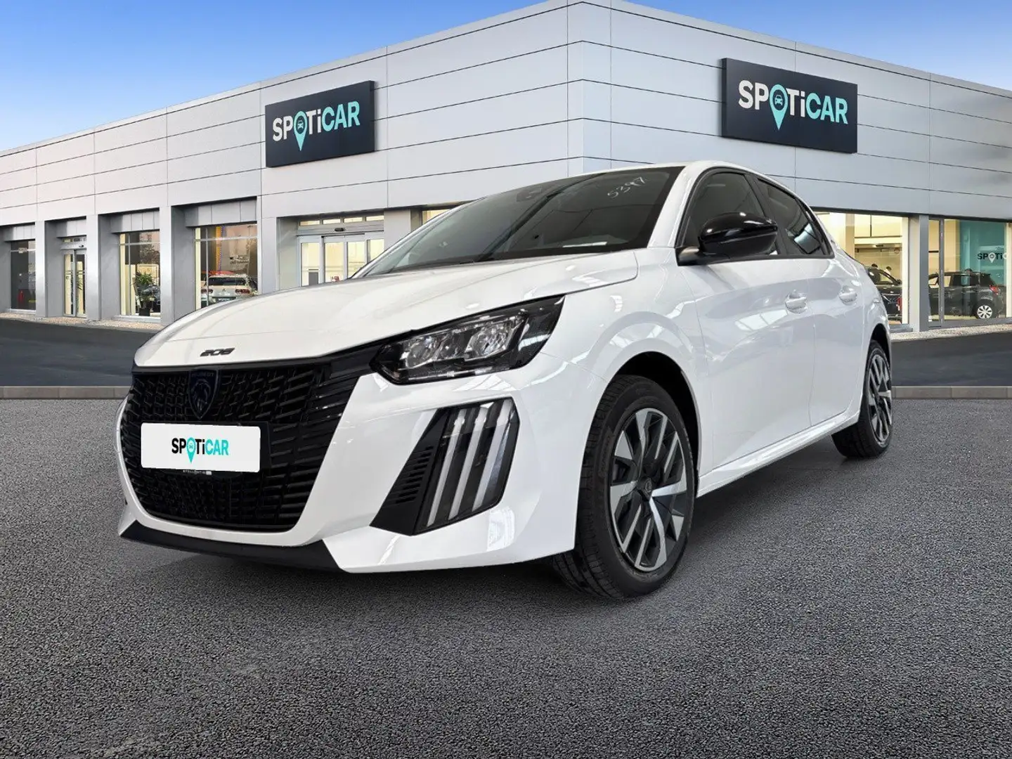 Peugeot 208 Style Hybrid 100 e-DCS6 auto Bianco - 1