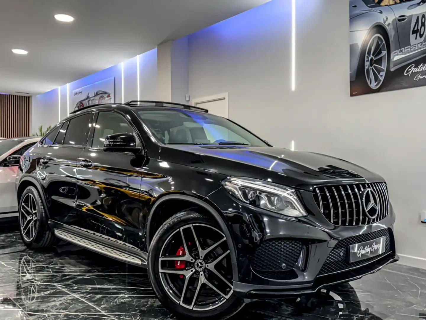 Mercedes-Benz GLE 350 Coupé 350d 4Matic Aut. Noir - 2