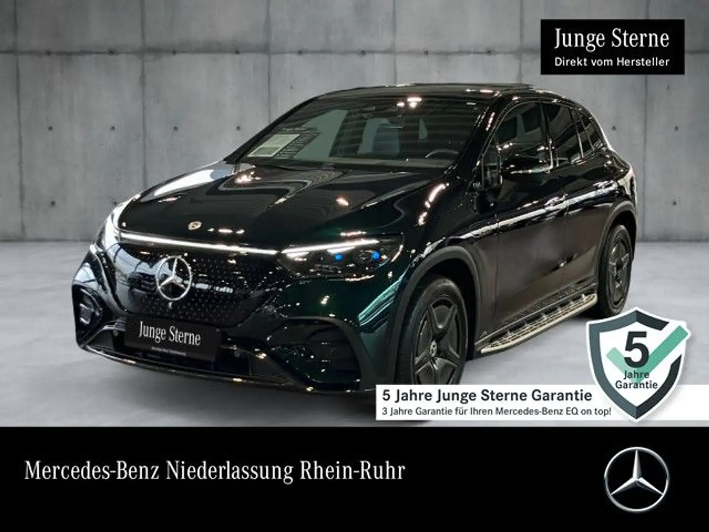 Mercedes-Benz EQE SUV EQE 350 4MATIC SUV AMG Fahrass WideScreen Pano HUD Grün - 1