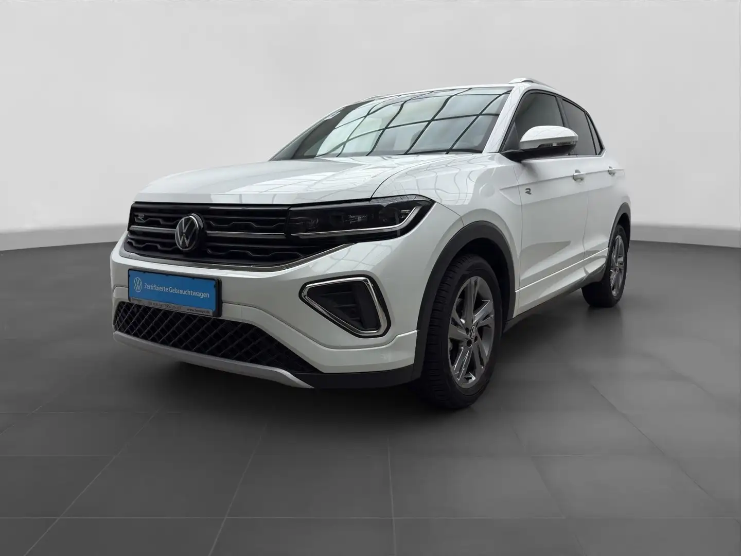 Volkswagen T-Cross 1.5 TSI DSG R-LINE MATRIX NAVI ASSIST AH Weiß - 2