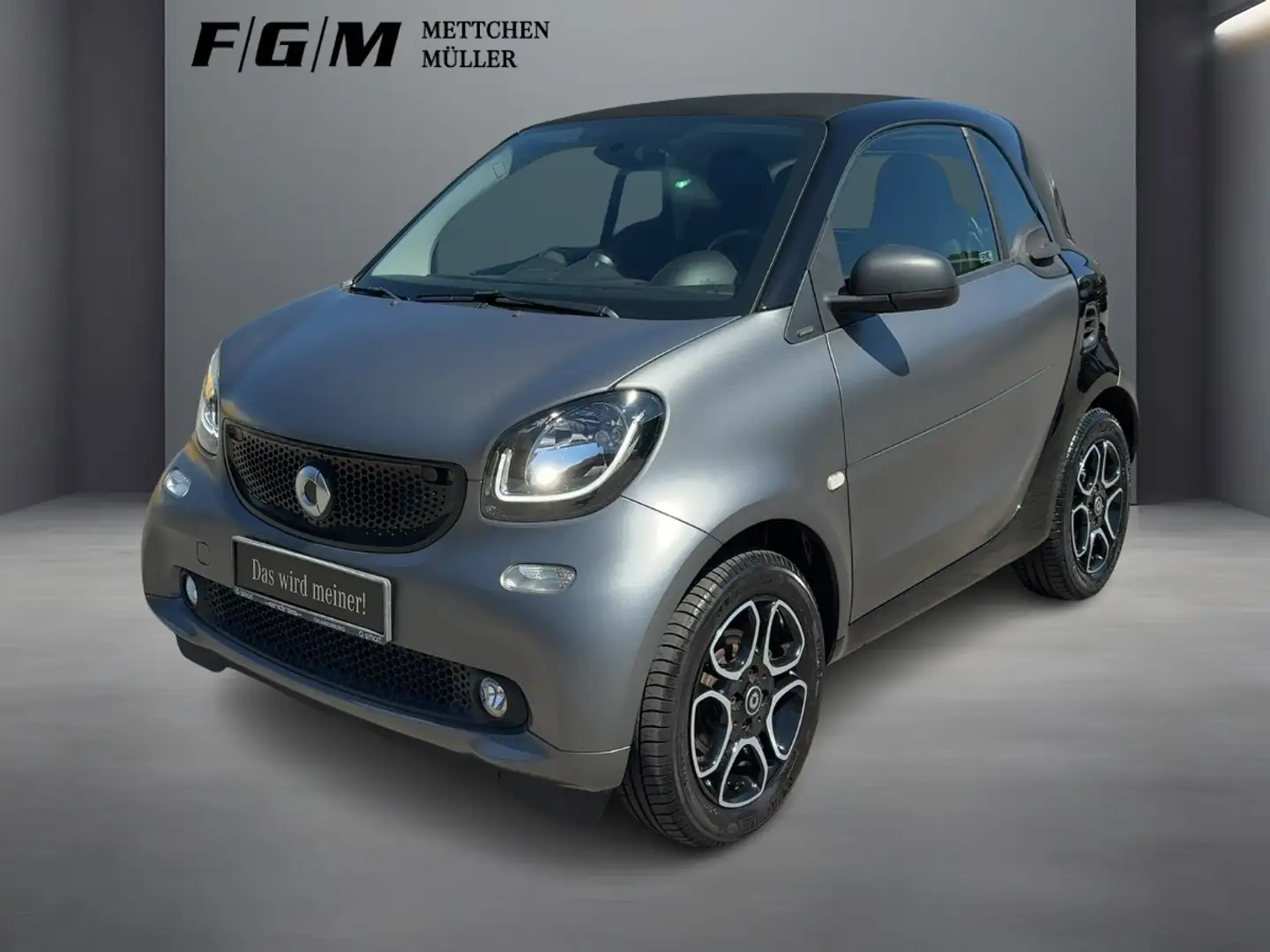 smart forTwo coupe passion +LED+TEMPOMAT+SHZ+BC Noir - 1