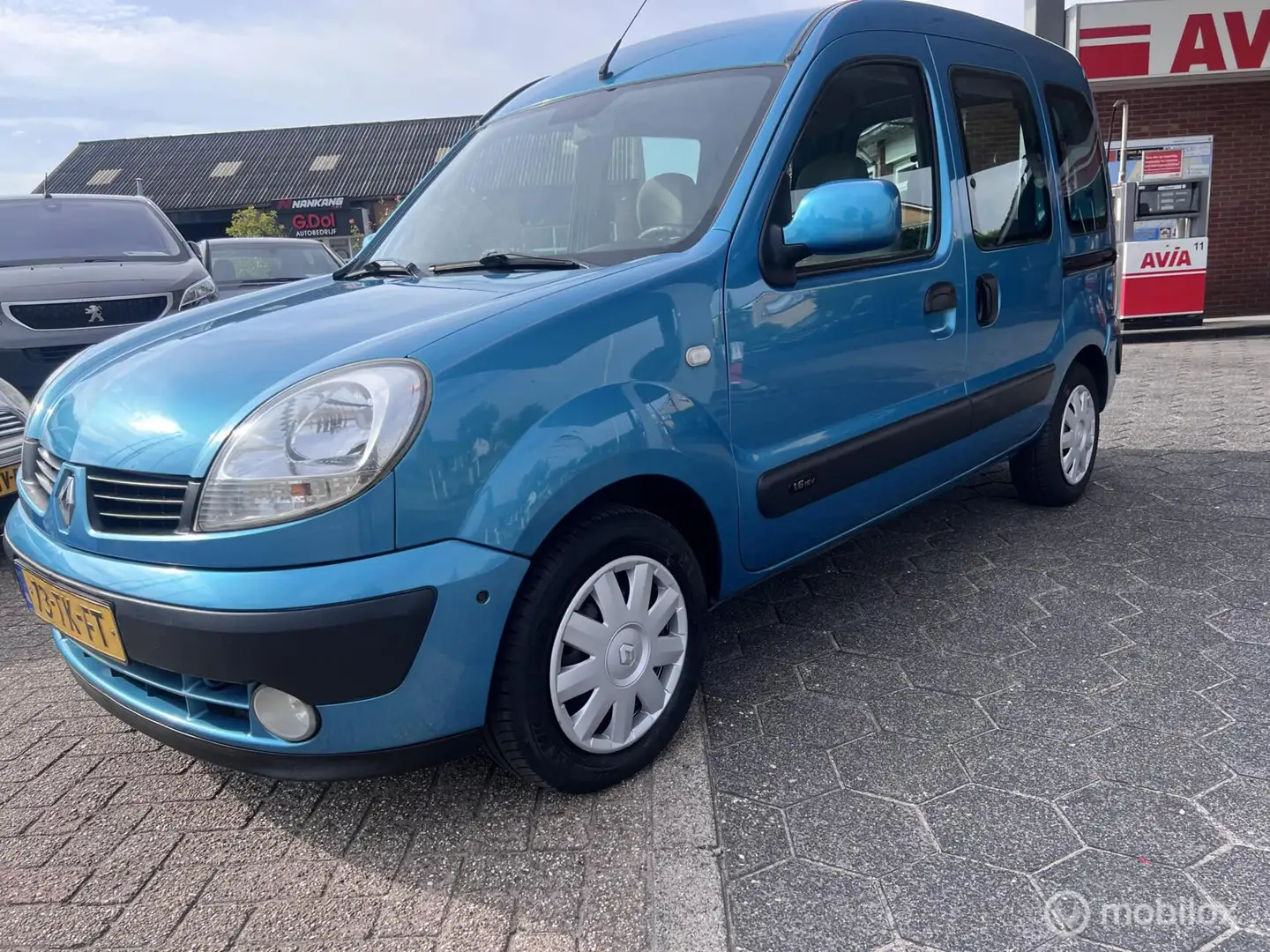 Renault Kangoo combi 1.6-16V Expression Blauw - 1