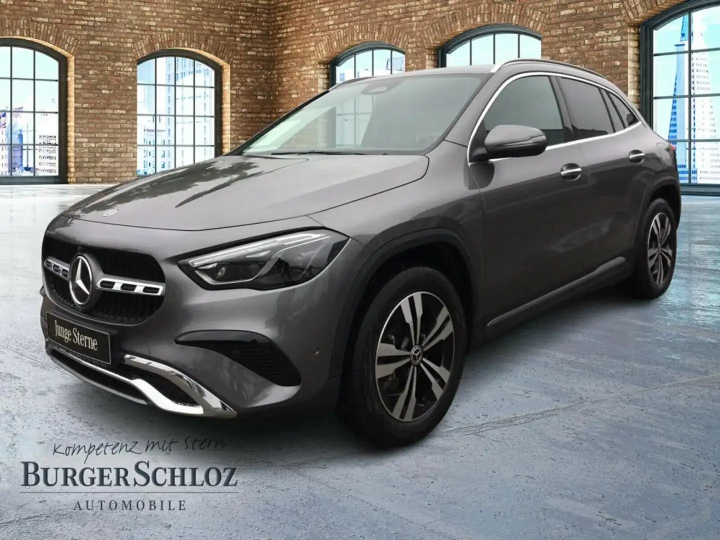 Mercedes-Benz GLA 220 4M progressive SpurW W-Paket KeyLess LM Gris - 1