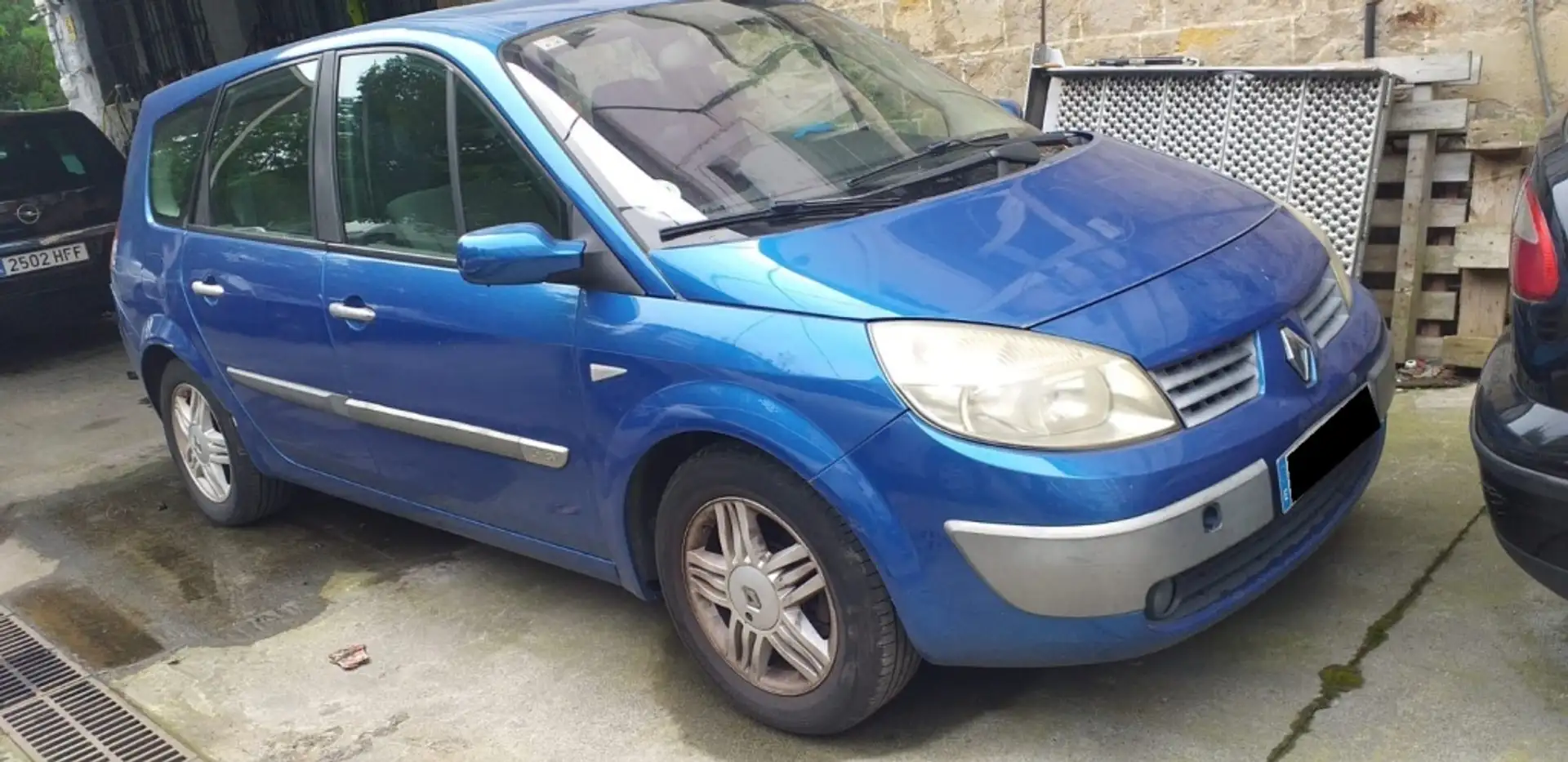 Renault Grand Scenic 1.6 16v Exception 115 Azul - 1