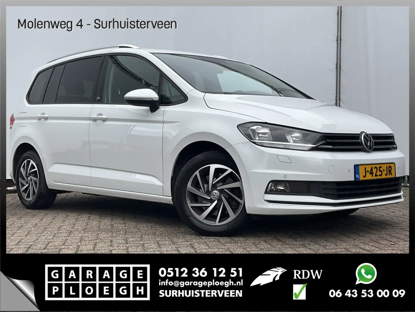 Volkswagen Touran 1.4 TSI 150pk Comfortline Stoel/Stuurverw. Carplay Wit - 1