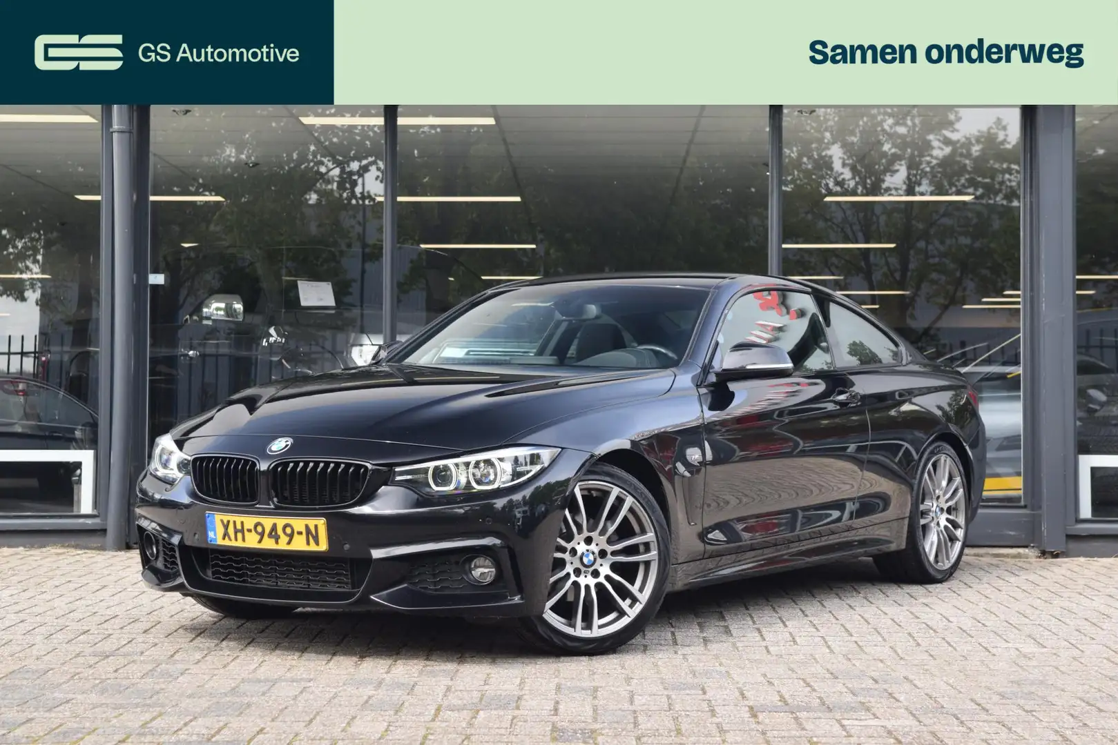 BMW 4-serie Coupé Executive M-sport automaat met Nav/L Black - 1