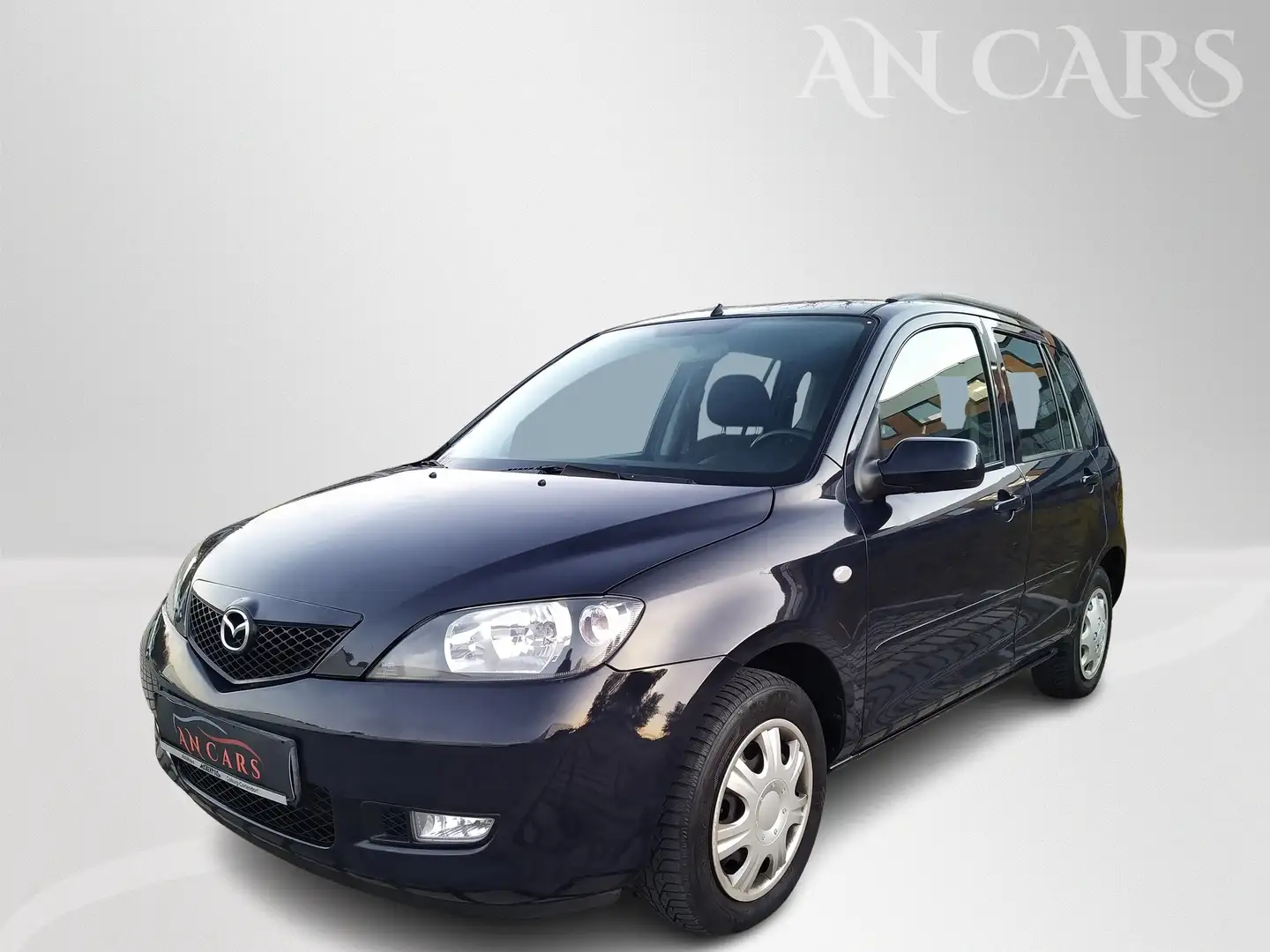 Mazda 2 1.6 Exclusive Klima 1.Hand 8-fach TÜV 02.2026 Blau - 1