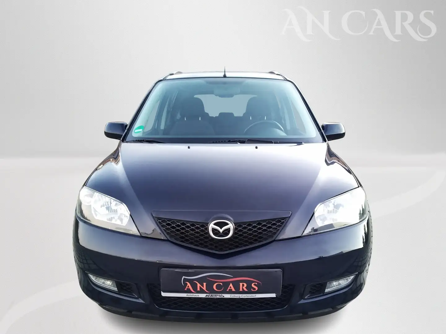 Mazda 2 1.6 Exclusive Klima 1.Hand 8-fach TÜV 02.2026 Blau - 2