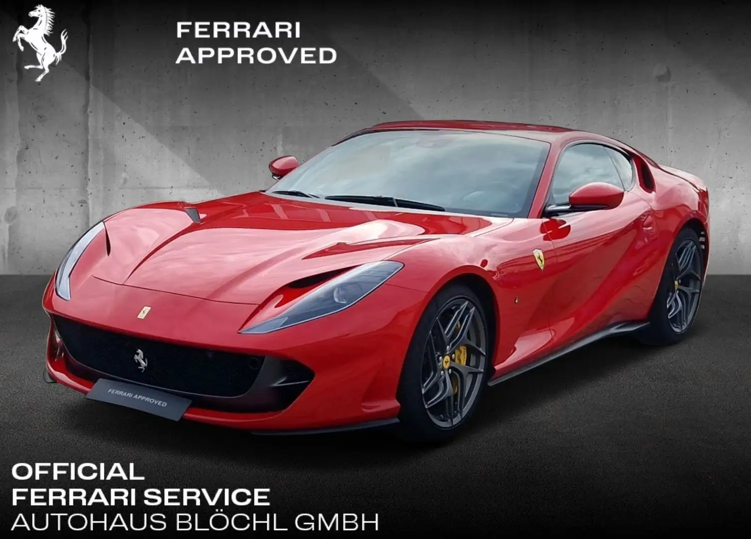 Ferrari 812 Superfast*LED*Racing Seats*Lift*Daytona Rojo - 1