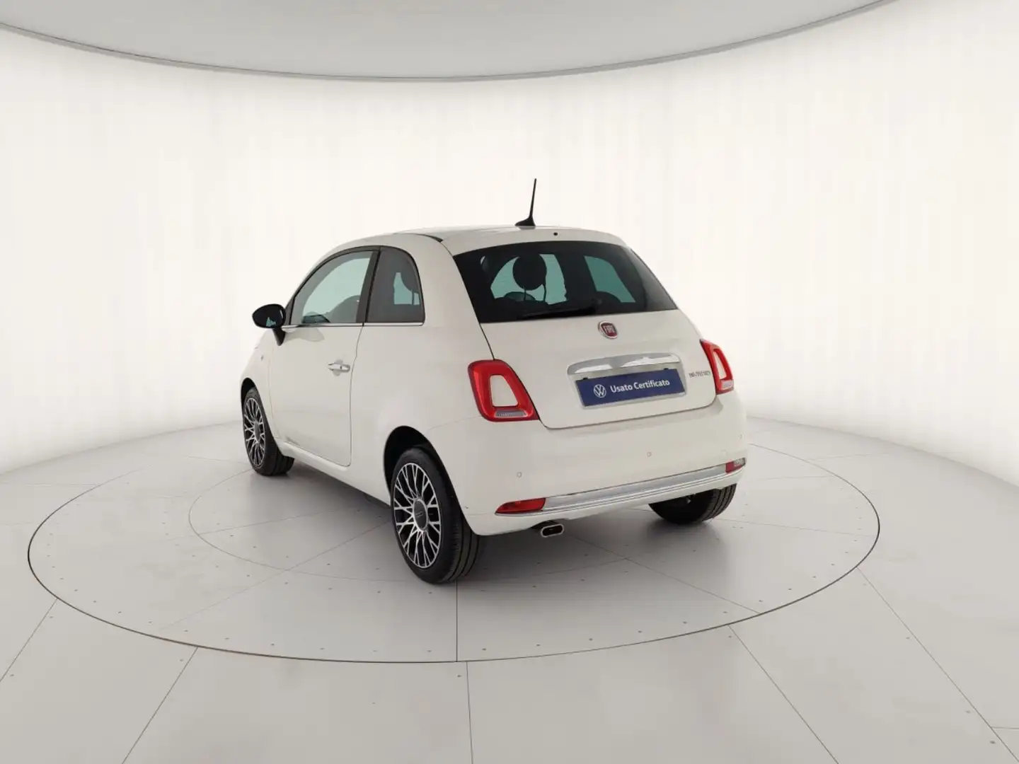 Fiat 500 1.0 Hybrid Dolcevita Blanc - 2