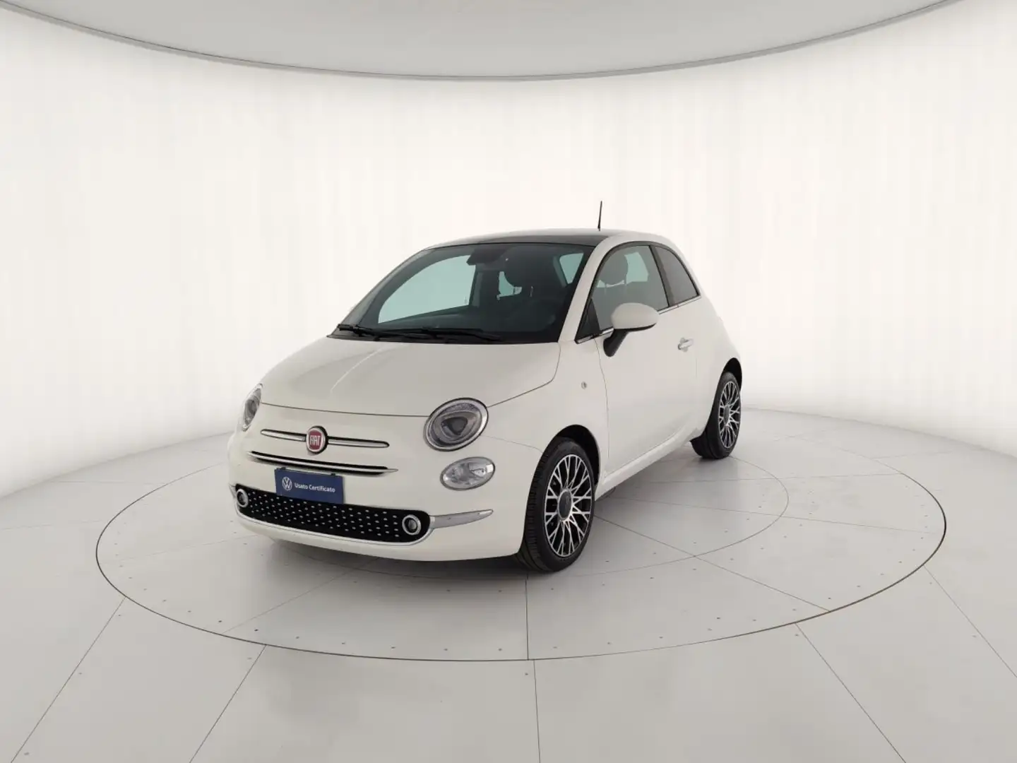 Fiat 500 1.0 Hybrid Dolcevita Blanc - 1