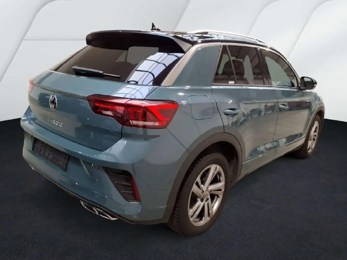 Volkswagen T-Roc 1.5 TSI DSG R-Line NAVI AHK REARVIEW GJ-REIFEN ... Blau - 2