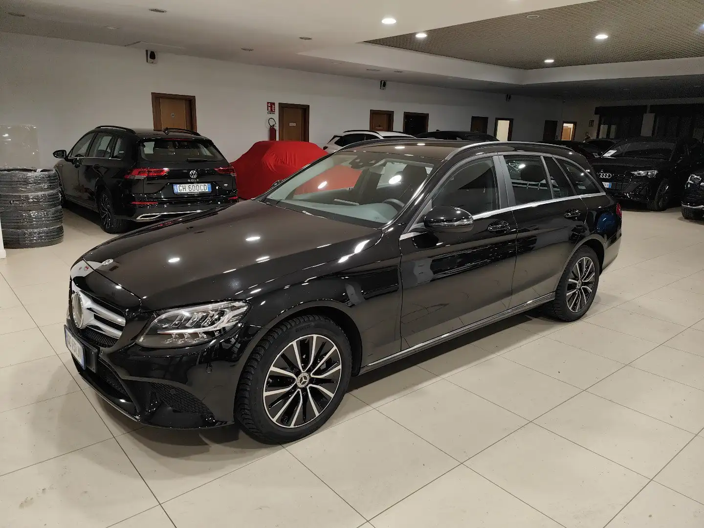 Mercedes-Benz C 220 d 194cv SW 4Matic auto Navi FariLED Camera BLIS Nero - 1