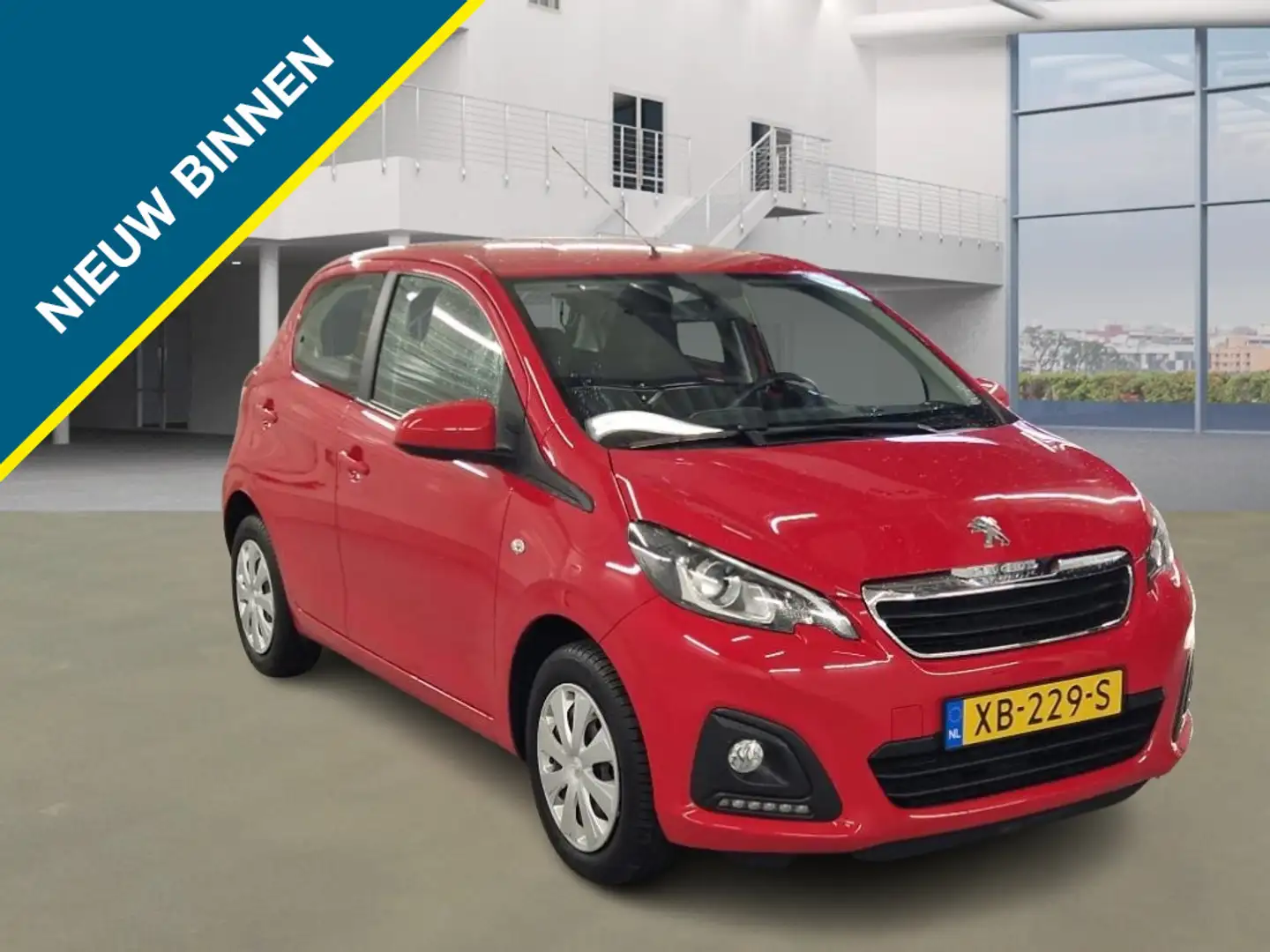 Peugeot 108 1.0 e-VTi ACTIVE 5-DRS. +AIRCO/LED/MISTLAMPEN Rood - 1