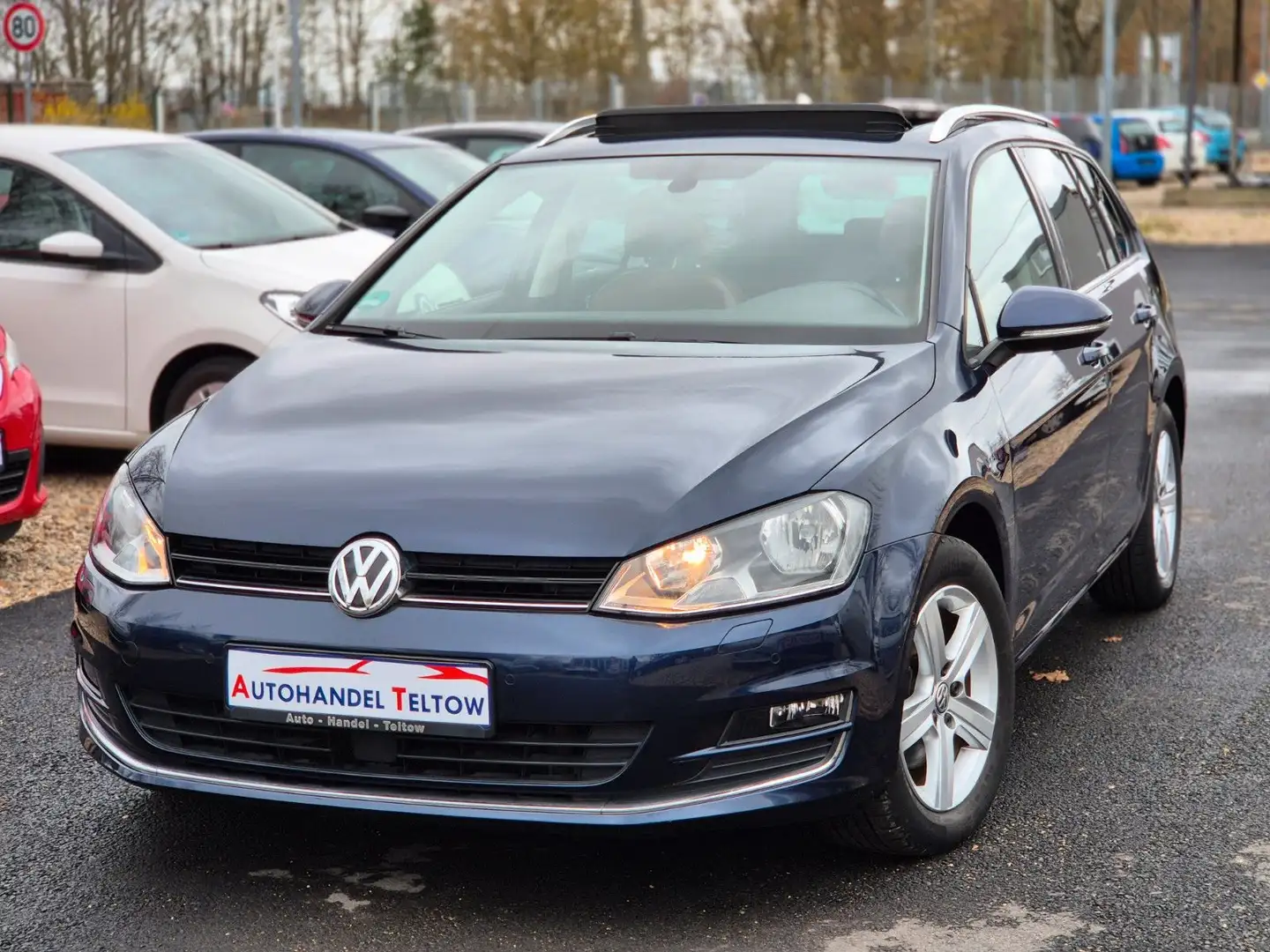 Volkswagen Golf Variant BMT *DSG *Panoramadach Blauw - 1