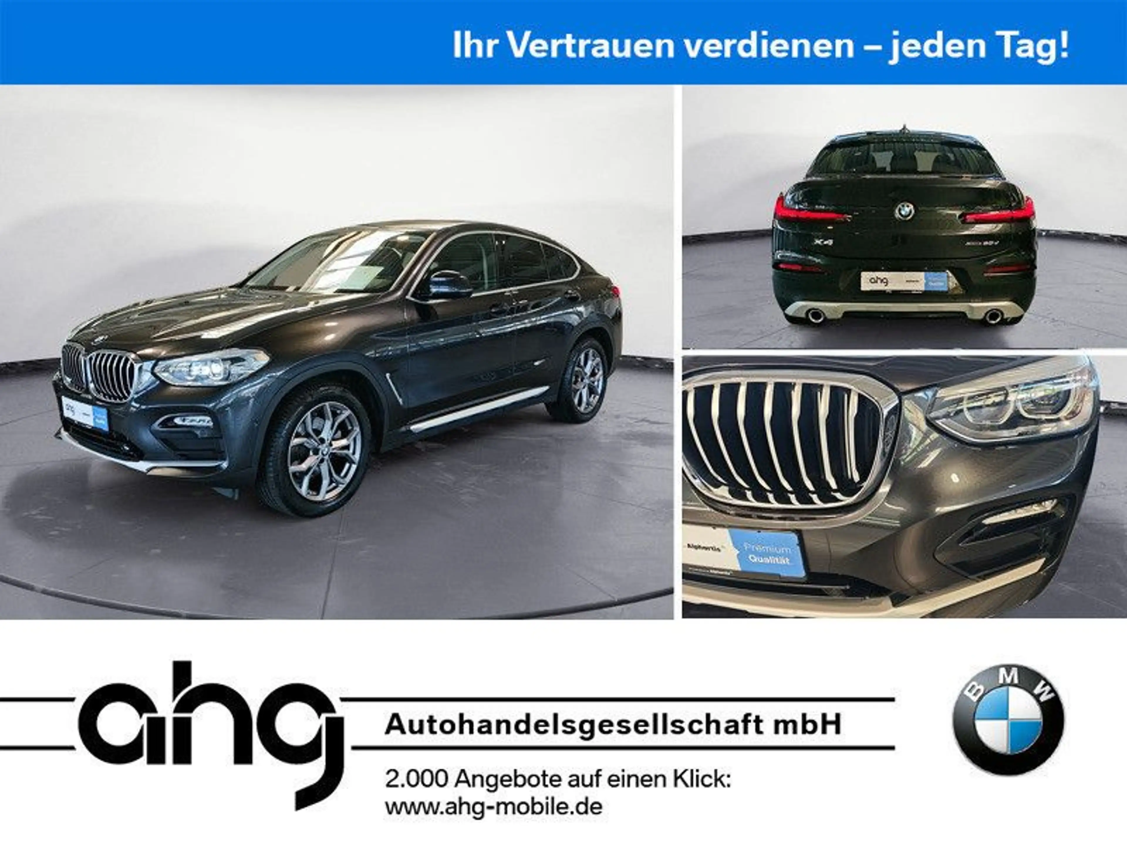BMW X4 xDrive20d AT xLine Navi Business AHK Kamera