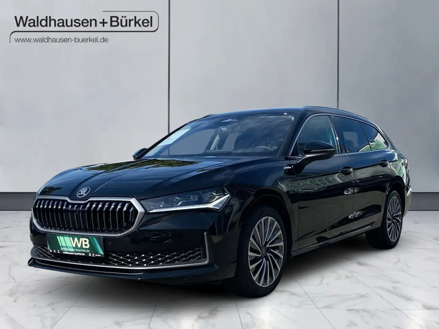 Skoda Superb Combi 2.0 TDI L&K Klima Navi Rückfahrkamera Noir - 1