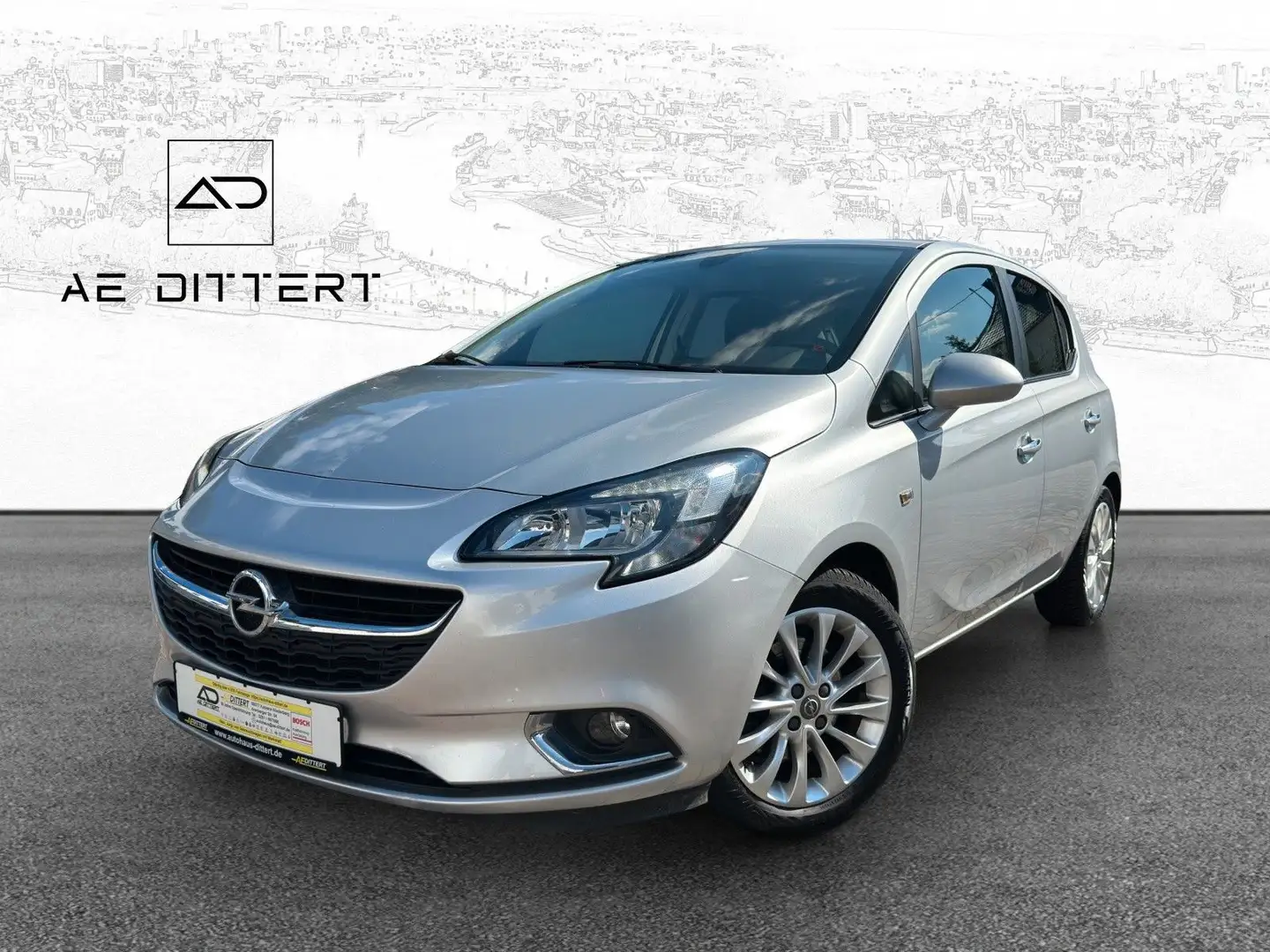 Opel Corsa E Innovation ecoFlex Zilver - 1