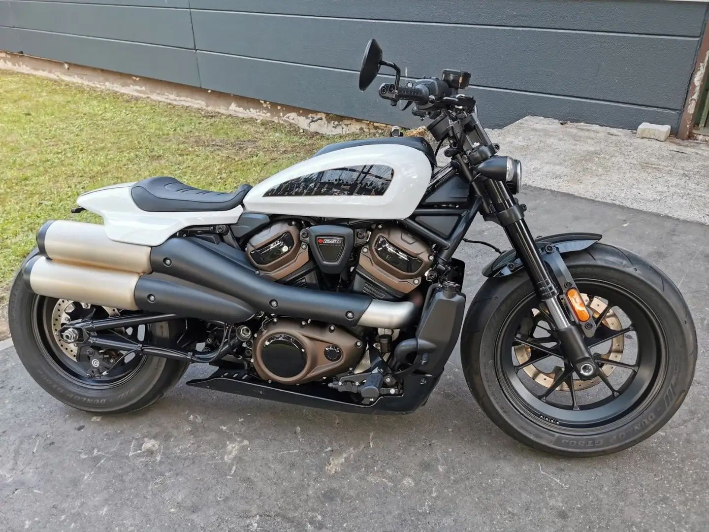 Harley-Davidson Sportster RH1250 Sportster S| TÜV NEU| seitl. KZ-Halter Alb - 1