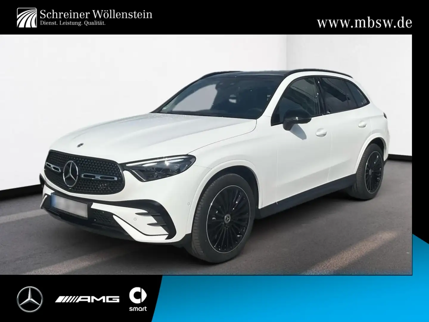 Mercedes-Benz GLC 450 d 4m AMG*Night*AHK*Pano*Dig-Light*Distr. Weiß - 1
