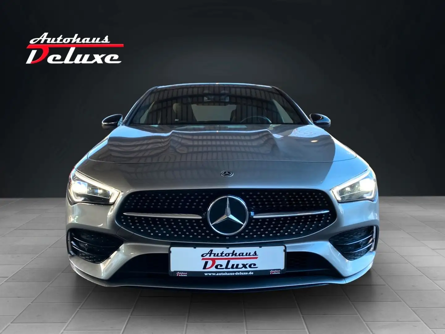 Mercedes-Benz CLA 220 AMG-LINE NAVI-KAMERA-PANORAMA-MULTIBEAM Silber - 2