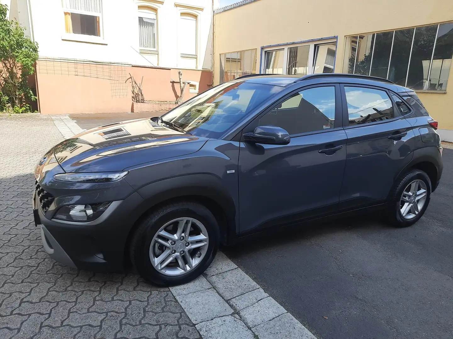 Hyundai KONA 1.0 T-GDI, 1.Hd, TÜV neu, Klima, DAB-Radio RfKa Grau - 1