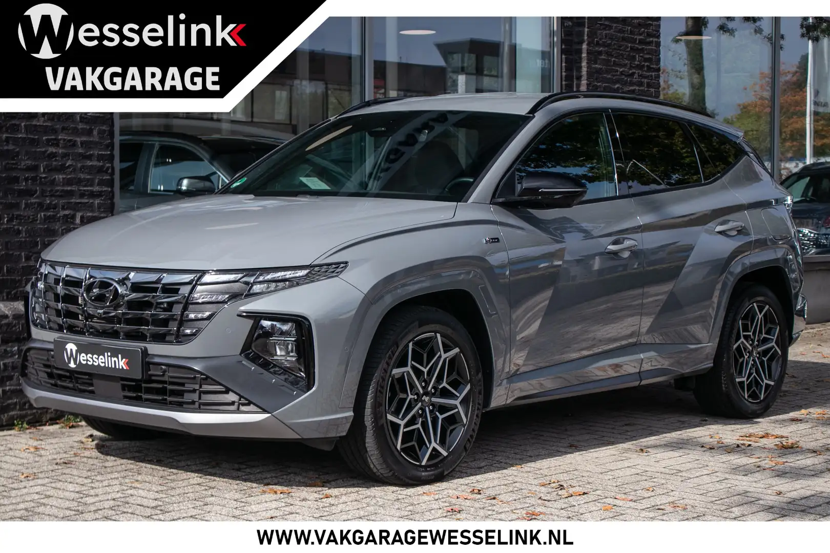 Hyundai TUCSON 1.6 T-GDI PHEV N Line 4WD - Apple cp/android auto Gris - 1