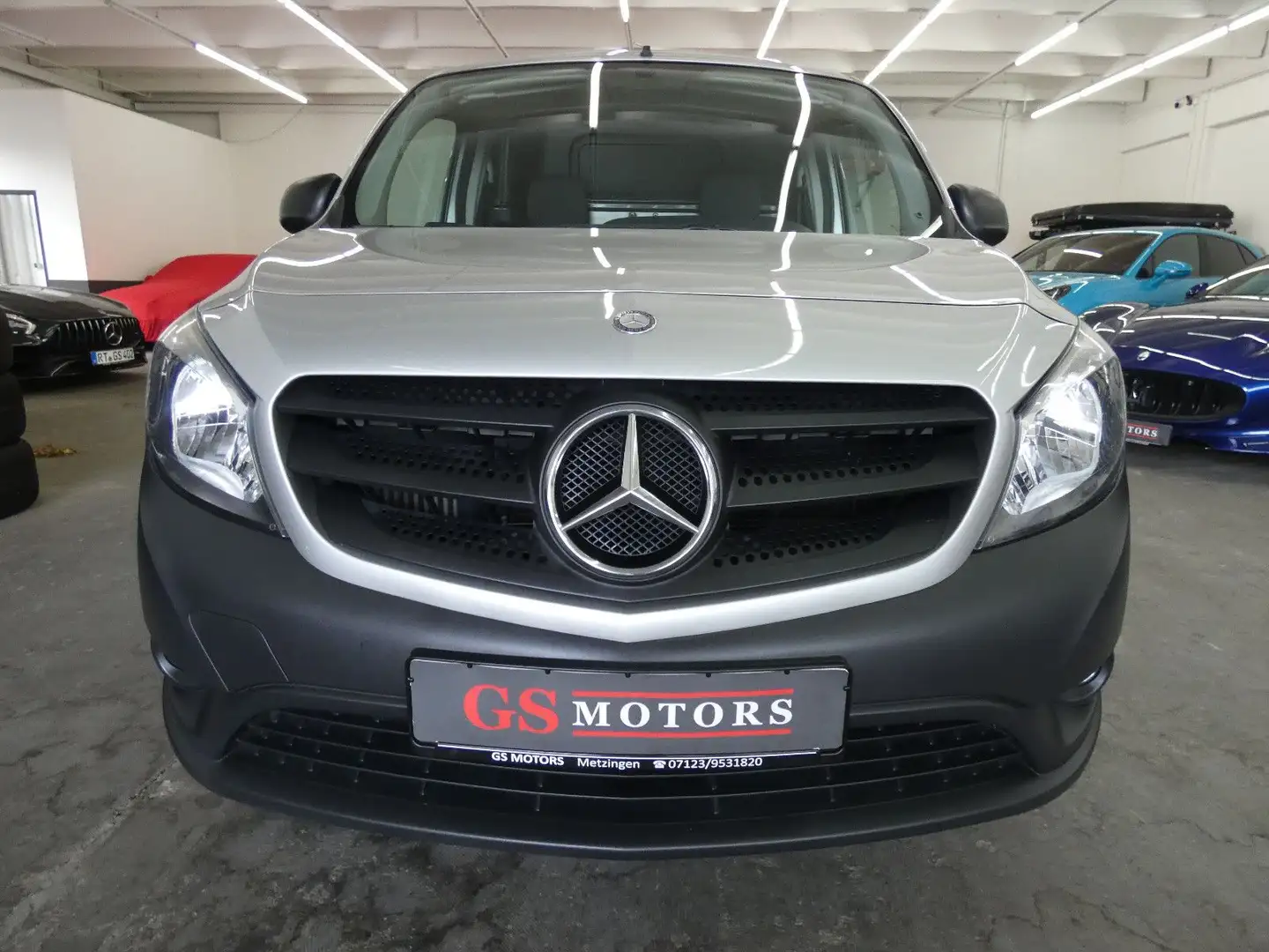 Mercedes-Benz Citan Kasten 111 CDI lang*KLIMA*SCHIEBETÜRE Silber - 2