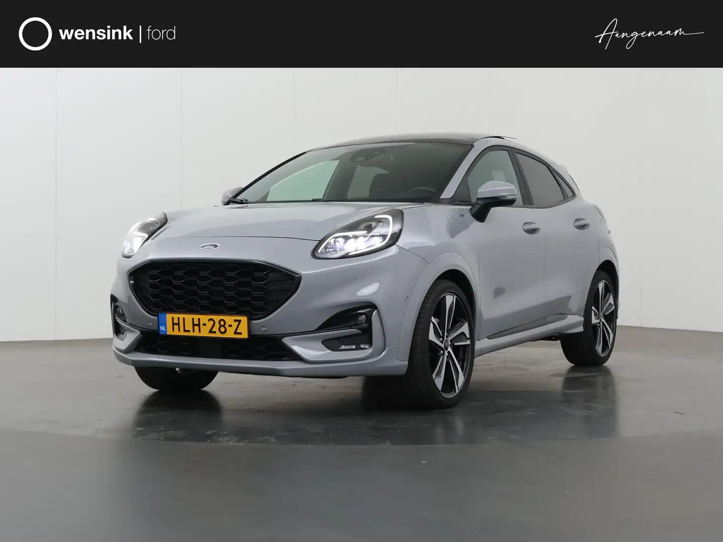 Ford Puma 1.0 EcoBoost Hybrid ST-Line X | Panoramadak | Wint Gris - 1