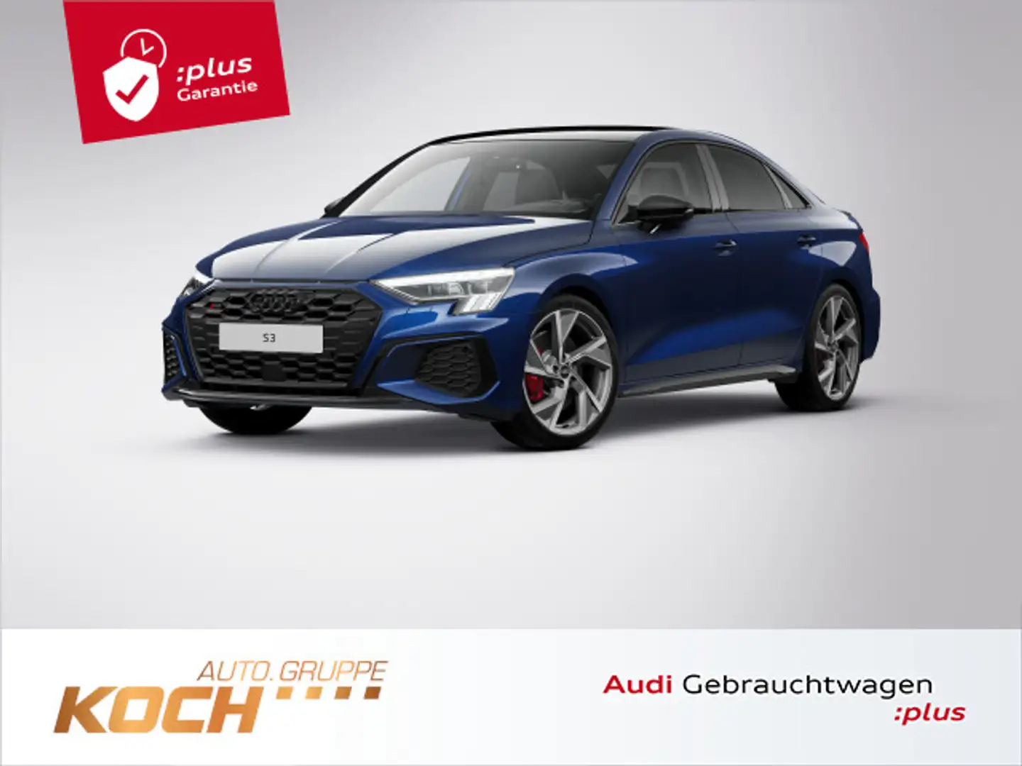 Audi S3 2.0 TFSI q. S-Tronic, Matrix, Pano, Blau - 1