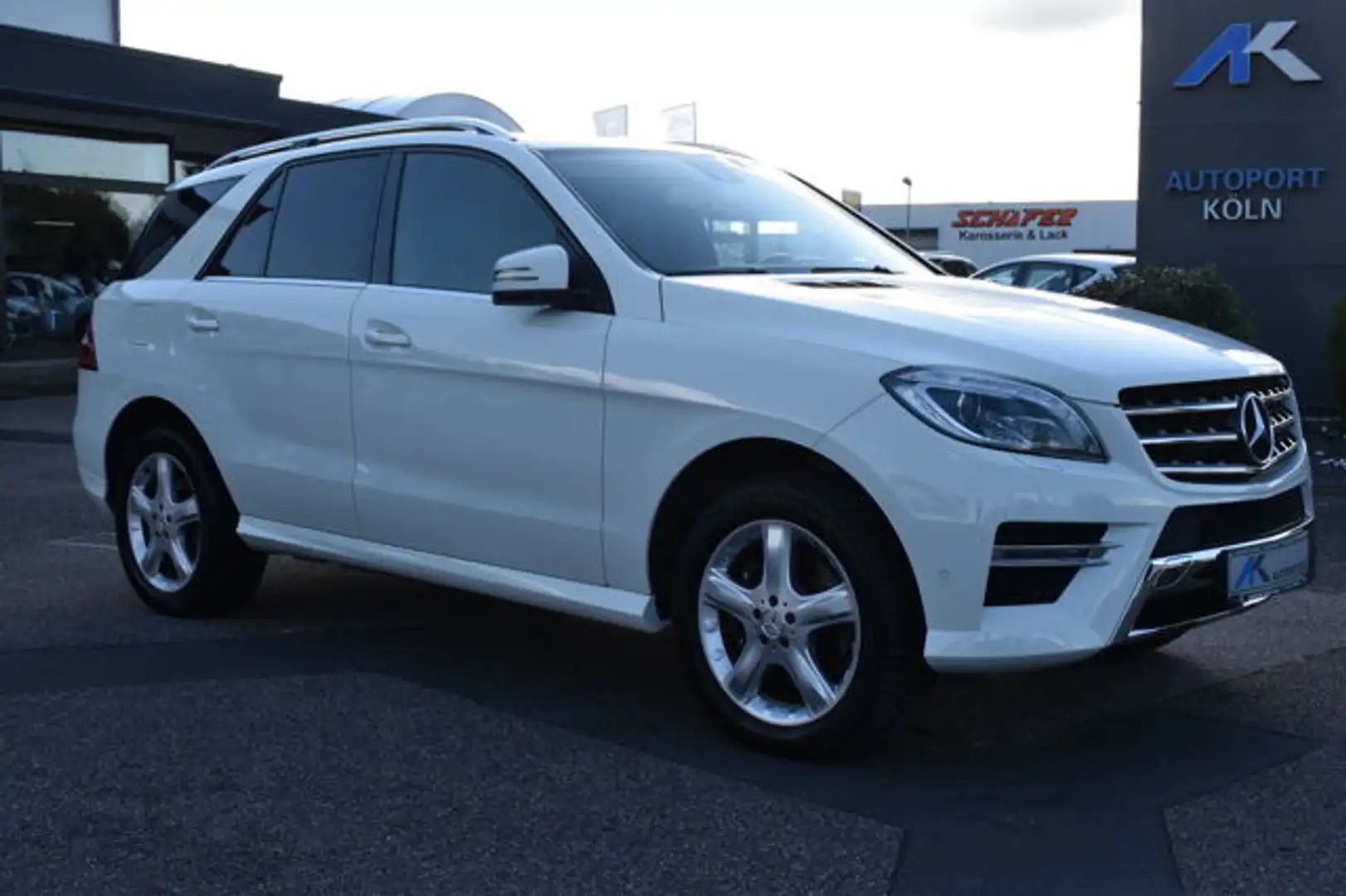 Mercedes-Benz ML 350 CDI BlueTEC Glasdach*Shz*Navi Blanc - 1