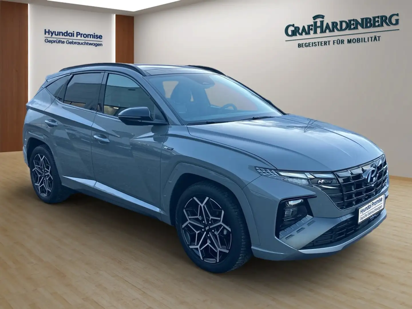 Hyundai TUCSON 1.6GDI Turbo +48V NLine PANO Assist.-P. Grau - 2