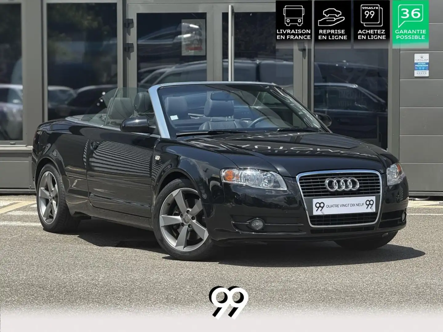Audi A4 Cabriolet 1.8i Tbo 2006 CABRIOLET Ambiente Noir - 1